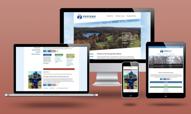 Pascoag Utility Responsive Design