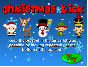 Christmas Kick Game