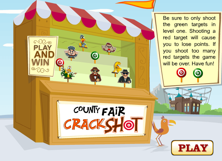 Country Fair Crack-shot Shooting Game