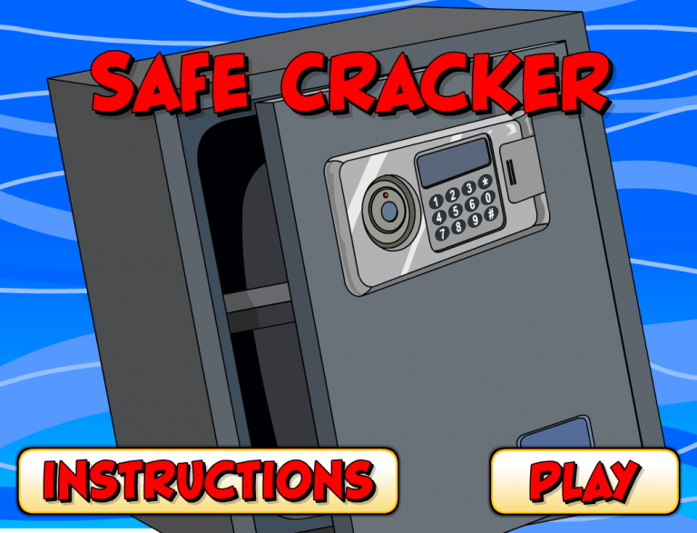Safe Cracker Memory Game